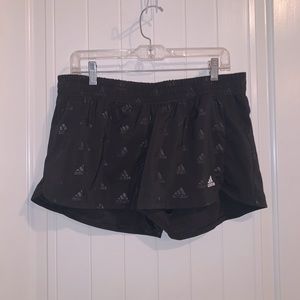 Adidas Women’s Running Shorts With Adidas Pattern